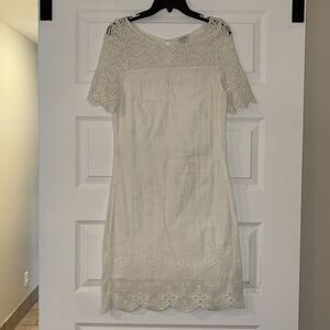 Sundance Imperial Eyelet Dress in Ivory